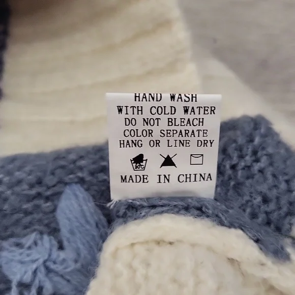 Luna Ivy Anthropologie Women XS Oversized Cardigan Knit Patchwork Floral NWT - Picture 10 of 10